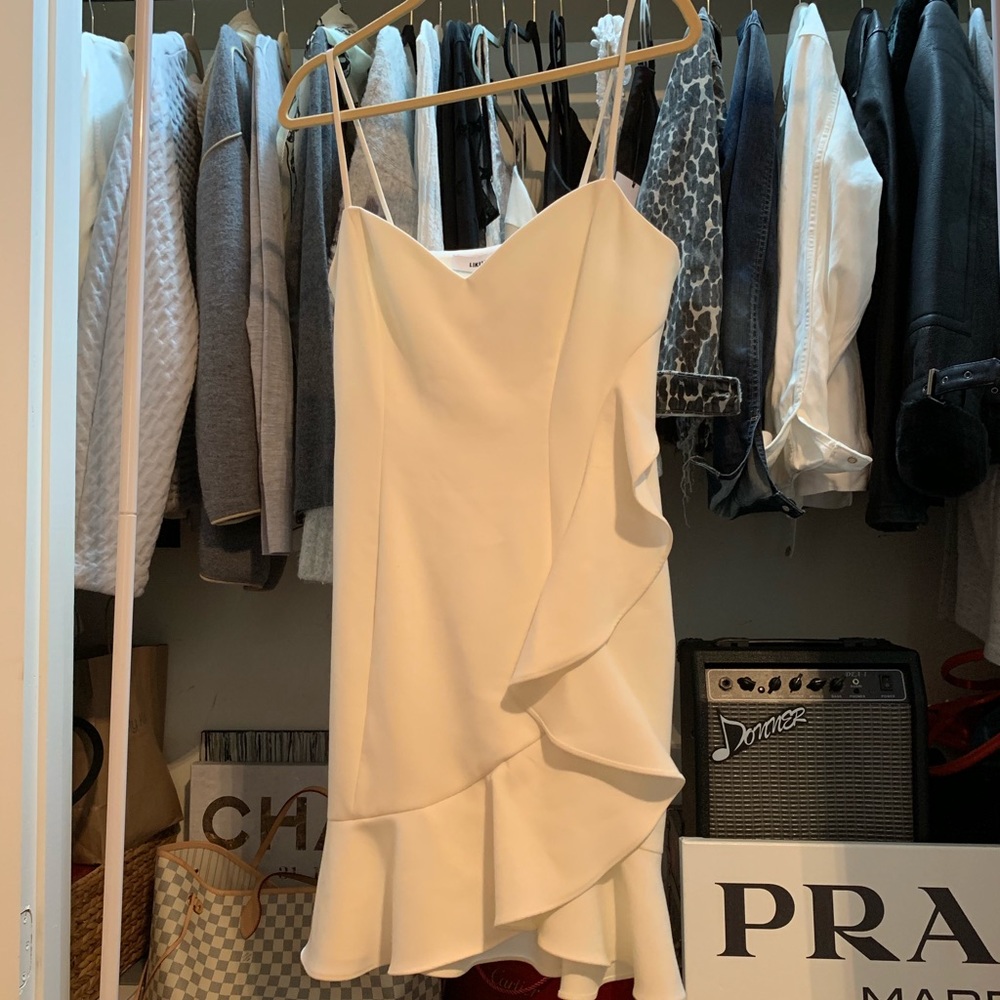 White LIKELY Party/Prom Dress (size 10)